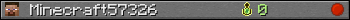 Minecraft57326 userbar 350x20