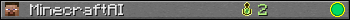MinecraftAI userbar 350x20