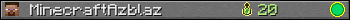 MinecraftAzblaz userbar 350x20