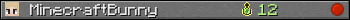 MinecraftBunny userbar 350x20