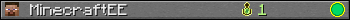 MinecraftEE userbar 350x20