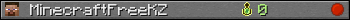 MinecraftFreeKZ userbar 350x20