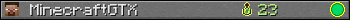 MinecraftGTX userbar 350x20