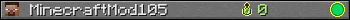 MinecraftMod105 userbar 350x20