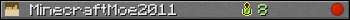 MinecraftMoe2011 userbar 350x20