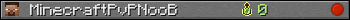 MinecraftPvPNooB userbar 350x20