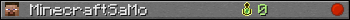 MinecraftSaMo userbar 350x20