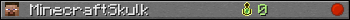 MinecraftSkulk userbar 350x20