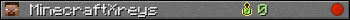 MinecraftXreys userbar 350x20