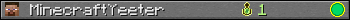 Юзербар 350x20 для MinecraftYeeter