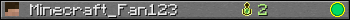 Minecraft_Fan123 userbar 350x20