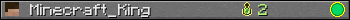 Minecraft_King userbar 350x20