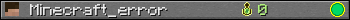 Minecraft_error userbar 350x20