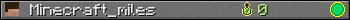 Юзербар 350x20 для Minecraft_miles