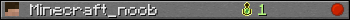 Minecraft_noob userbar 350x20