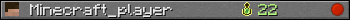 Minecraft_player userbar 350x20