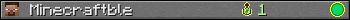 Minecraftble userbar 350x20