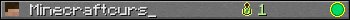 Minecraftcurs_ userbar 350x20