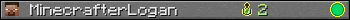 MinecrafterLogan userbar 350x20