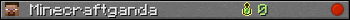 Юзербар 350x20 для Minecraftganda