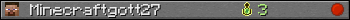 Minecraftgott27 userbar 350x20