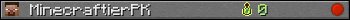 MinecraftierPK userbar 350x20