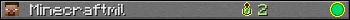 Minecraftmil userbar 350x20