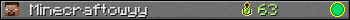 Minecraftowyy userbar 350x20