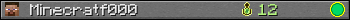 Minecratf000 userbar 350x20