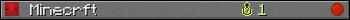 Minecrft userbar 350x20