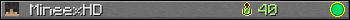 MineexHD userbar 350x20