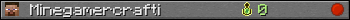 Minegamercrafti userbar 350x20