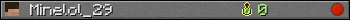 Minelol_29 userbar 350x20