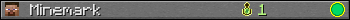 Minemark userbar 350x20