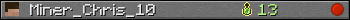 Miner_Chris_10 userbar 350x20