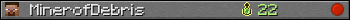 MinerofDebris userbar 350x20