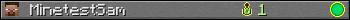 MinetestSam userbar 350x20