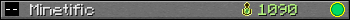 Minetific userbar 350x20