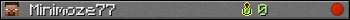 Minimoze77 userbar 350x20