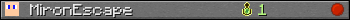 MironEscape userbar 350x20