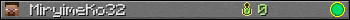 MiryimeKo32 userbar 350x20