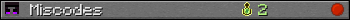 Miscodes userbar 350x20