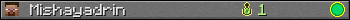 Mishayadrin userbar 350x20