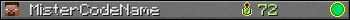 Юзербар 350x20 для MisterCodeName