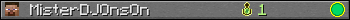 MisterDJOnsOn userbar 350x20