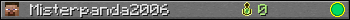 Misterpanda2006 userbar 350x20