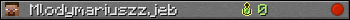 Mlodymariuszzjeb userbar 350x20