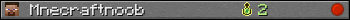 Mnecraftnoob userbar 350x20