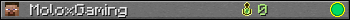 MoloxGaming userbar 350x20