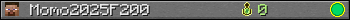 Momo2025F200 userbar 350x20